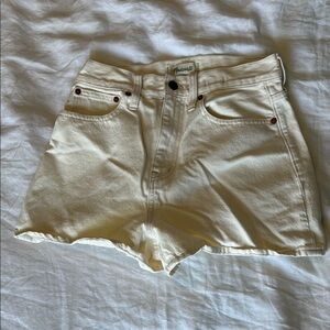 Madewell Mom Jean Shorts